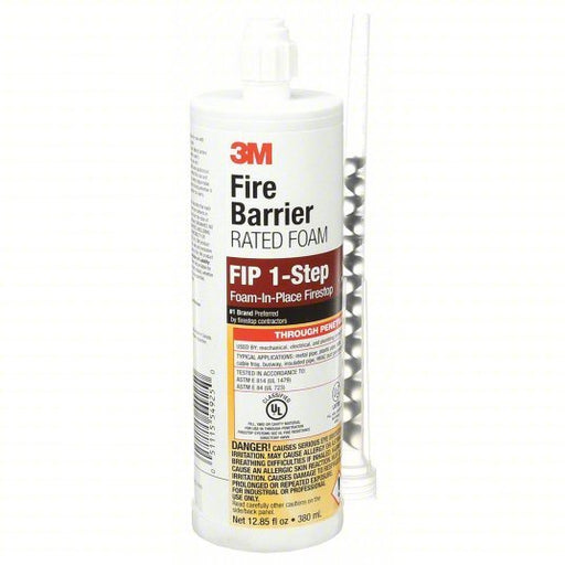 3M FIP 1-STEP Fire Barrier Sealant Caulk, Maroon, Non-Slump/Intumescent - KVM Tools Inc.KV19UC77