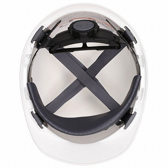 MSA 10150199 Front Brim Hard Hat, White