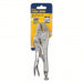 Irwin 7WR Locking Plier Curved, Lever, 1 1/2 in Max Jaw Opening, 7 in Overall Lg, 1 1/4 in Jaw Lg, Plain Grip - KVM Tools Inc.KV1A420