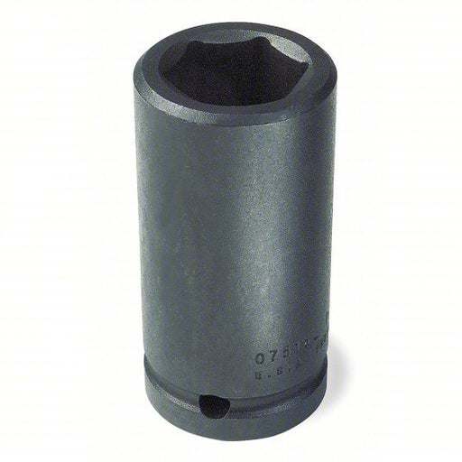 Proto J07521L Impact Socket 3/4 in Drive Size, 1 5/16 in Socket Size, 6 - Point, Deep, Black Oxide - KVM Tools Inc.KV1ACF4