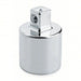 Proto J5653 Socket Adapter 3/4 in Output Drive Size, Square, 1 11/16 in Overall Lg, Chrome, Locking - KVM Tools Inc.KV426H21