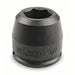 Proto J15036 Impact Socket 1 1/2 in Drive Size, 2 1/4 in Socket Size, 6 - Point, Std, Black Oxide - KVM Tools Inc.KV1AFW6