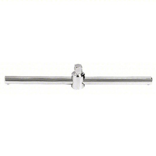 Proto J5285 Sliding T - Handle 3/8 in Drive Size, 8 in Overall Lg, Smooth Grip, Alloy Steel, Chrome - KVM Tools Inc.KV1AH71