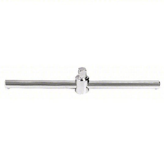 Proto J5285 Sliding T - Handle 3/8 in Drive Size, 8 in Overall Lg, Smooth Grip, Alloy Steel, Chrome - KVM Tools Inc.KV1AH71