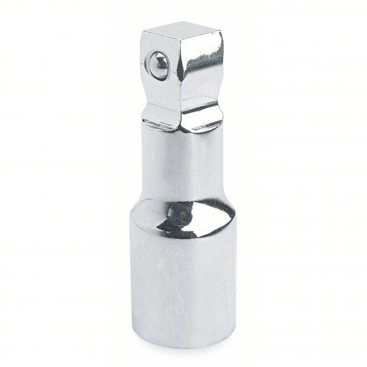 Proto J5461 Socket Extension 1/2 in Input Drive Size, 1/2 in Output Drive Size, 5 in Overall Lg, Chrome - KVM Tools Inc.KV426G71