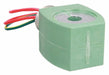 ASCO 238210-032-D Solenoid Valve Coil, Watertight without Junction Box, 110V/120V, 6.1 W, 18 in Leads