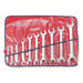 Proto J30000A Open End Wrench Set Alloy Steel, Satin, 10 Tools, 6 mm to 26 mm Range of Head Sizes - KVM Tools Inc.KV1AKT1