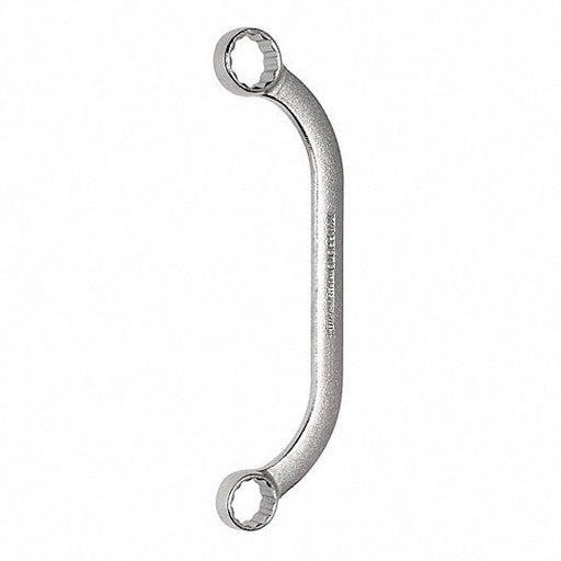 Proto J1725 Box End Wrench Satin, 7/16 in_1/2 in Head Size, 5 3/4 in Overall Lg, Offset - KVM Tools Inc.KV1AMP4