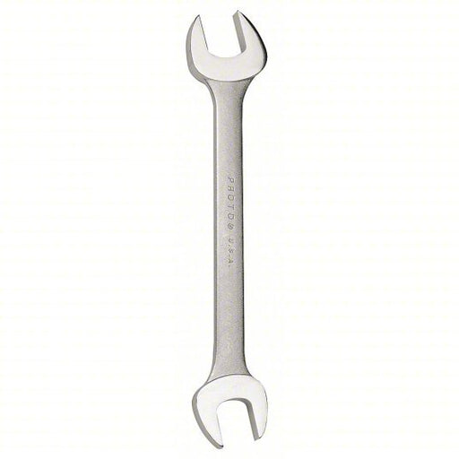 Proto J3070 Open End Wrench Alloy Steel, Satin, 1 1/2 in_1 5/8 in Head Size, 17 in Overall Lg, Std - KVM Tools Inc.KV426F47