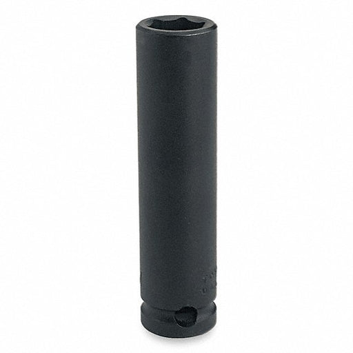 Proto J7330M Impact Socket 1/2 in Drive Size, Metric, 30 mm Socket Size, 6 - Point, Deep, Black Oxide - KVM Tools Inc.KV1AW91
