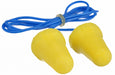 3M 312-1222 Ear Plugs, Bell, 28 dB NRR, Gen Purpose, Corded, Disposable, Roll-Down, S Earplug Size, 200 PK
