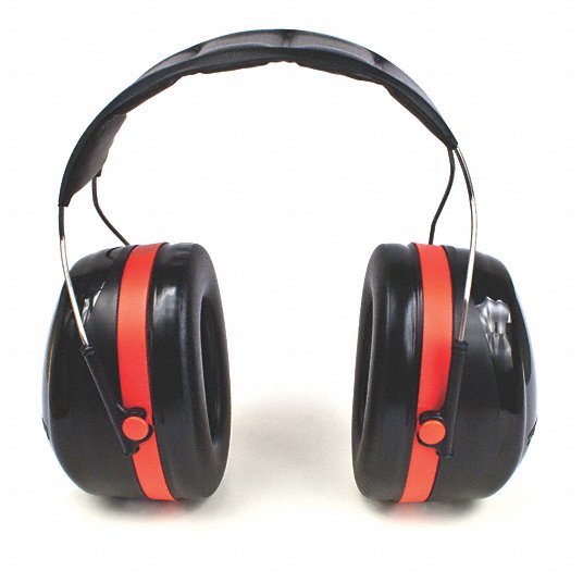 3M Peltor H10A Earmuffs Over - the - Head Earmuff, Passive, 30 dB NRR, Foam/Polyurethane/PVC, Black - KVM Tools Inc.KV1C139
