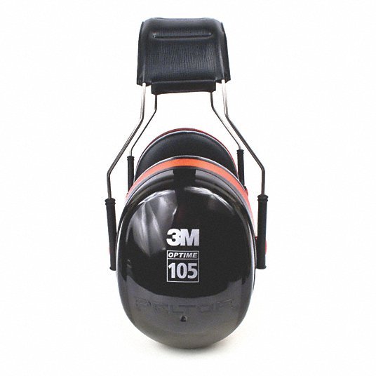 3M Peltor H10A Earmuffs Over - the - Head Earmuff, Passive, 30 dB NRR, Foam/Polyurethane/PVC, Black - KVM Tools Inc.KV1C139