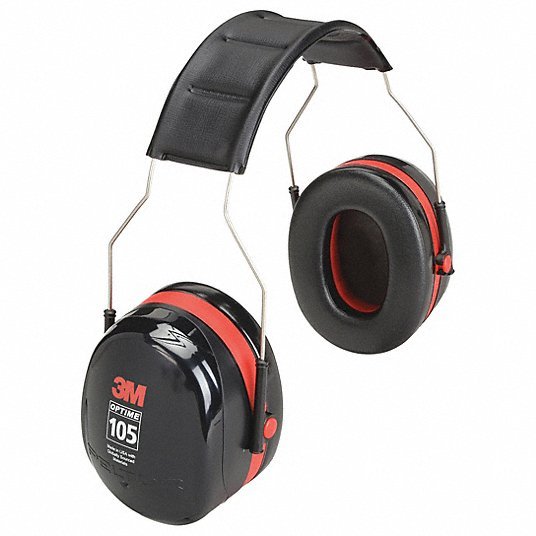 3M Peltor H10A Earmuffs Over - the - Head Earmuff, Passive, 30 dB NRR, Foam/Polyurethane/PVC, Black - KVM Tools Inc.KV1C139