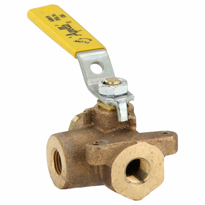 Apollo 7060101 3-Way Bronze Ball Valve