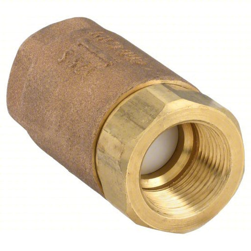 Apollo 6110001 Spring Check Valve Single Flow, Inline Ball Cone, Bronze, 3 in Pipe/Tube Size - KVM Tools Inc.KV1CKU5