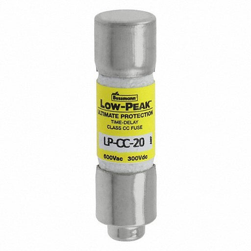 Eaton Bussmann LP - CC - 20 CC Class Time Delay 20A 600V AC Non - Indicating Fuse - KVM Tools Inc.KV1CX53