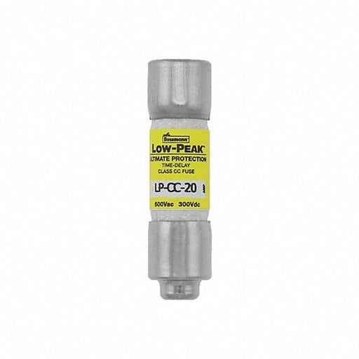Eaton Bussmann LP - CC - 20 CC Class Time Delay 20A 600V AC Non - Indicating Fuse - KVM Tools Inc.KV1CX53