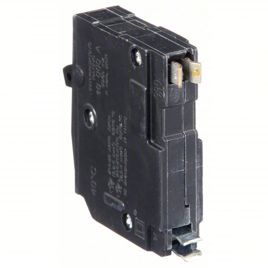 Square D QO120 Miniature Circuit Breaker 20 A, 120/240V AC, Single Phase, 10kA at 120/240V AC, QO, Std - KVM Tools Inc.KV1D234