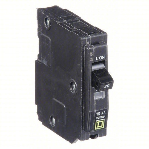 Square D QO120 Miniature Circuit Breaker 20 A, 120/240V AC, Single Phase, 10kA at 120/240V AC, QO, Std - KVM Tools Inc.KV1D234