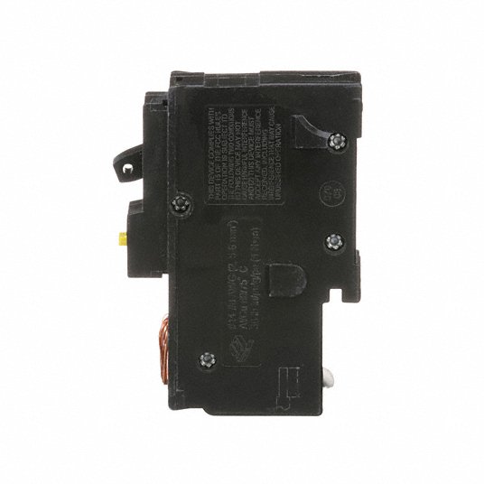Square D HOM120GFI Miniature Circuit Breaker 20 A, 120V AC, Single Phase, 10kA at 120V AC, 1 Poles