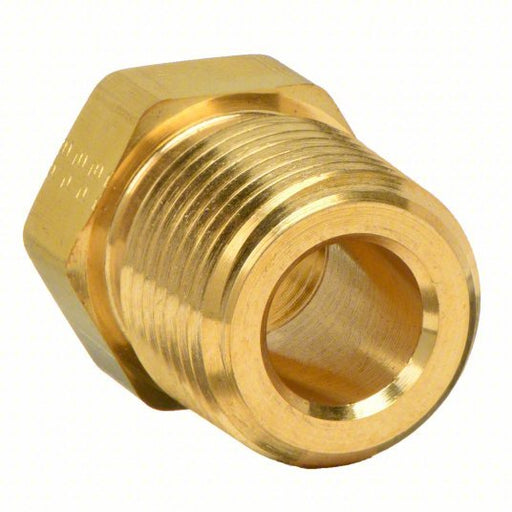 Parker 12-8 RB-B Reducing Bushing Brass, 3/4 in x 1/2 in Fitting Pipe Size, Male NPT x Female NPT - KVM Tools Inc.KV20YZ81