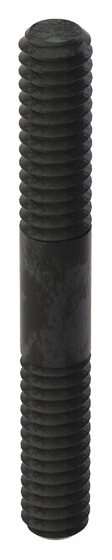 Approved Vendor 40302 Double-End Threaded Stud 1/4-20 x 2 in 2 PK