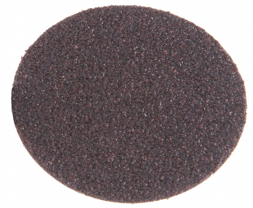 3M 361F Quick-Change Sanding Disc, TR, 3", Aluminum Oxide, 36 Grit, YF Wt Polyester, 50 PK