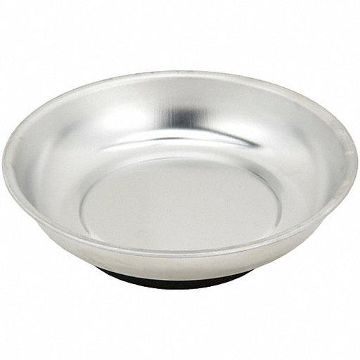 KVM Tools KV1EJZ2 Magnetic Parts Tray Round Tray, 1 1/2 in Ht, 6 in Dia - KVM Tools Inc.KV1EJZ2