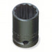 Proto J7412MT Impact Socket 1/2 in Drive Size, 12 mm Socket Size, 12 - Point, Std, Black Oxide - KVM Tools Inc.KV1FL52