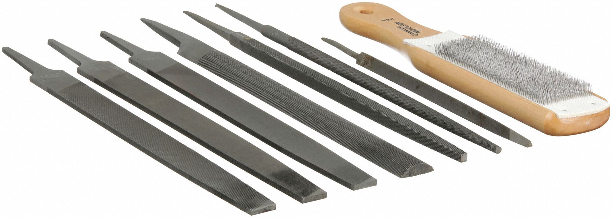 Nicholson 22025NNN 8-Piece Machinist File Set