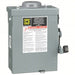 Square D D221NRB Safety Switch Fusible, 30 A, Three Phase, 240V AC, Galvanized Steel, Indoor/Outdoor - KVM Tools Inc.KV1H248