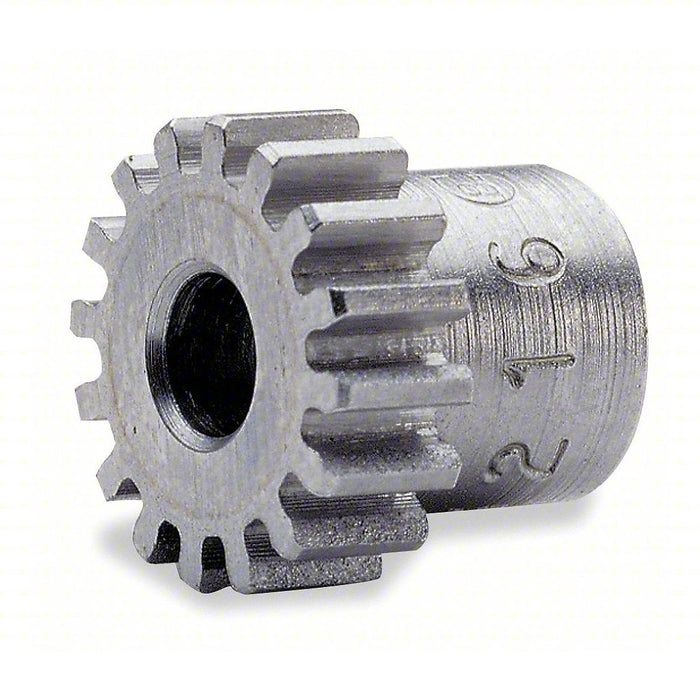 Boston Gear NJ18 B Spur Gear Inch, Pitch 6, 18 Teeth, 1 in Bore Dia, 14.5° Pressure Angle, Steel, 3 in Pitch Dia - KVM Tools Inc.KV1L992