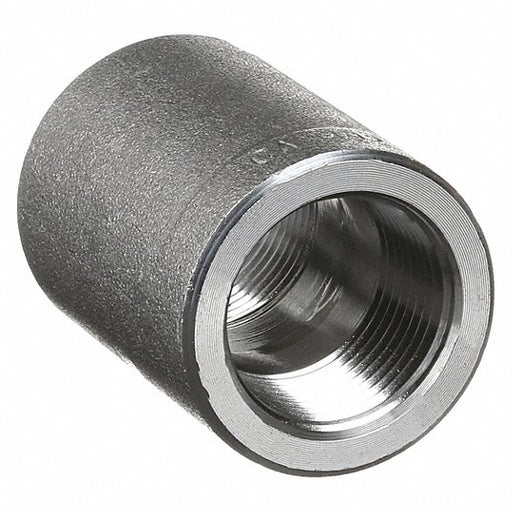 KVM Tools KV1MNA1 Coupling Forged Steel, 1/4 in x 1/4 in Fitting Pipe Size, Female NPT x Female NPT, Class 3000 - KVM Tools Inc.KV1MNA1