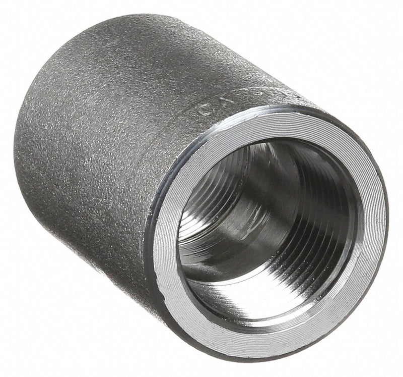 Approved Vendor 1MMZ9 Metal Pipe Straight, 1/8 in x 1/8 in, Female NPT Threaded x Female NPT Threaded