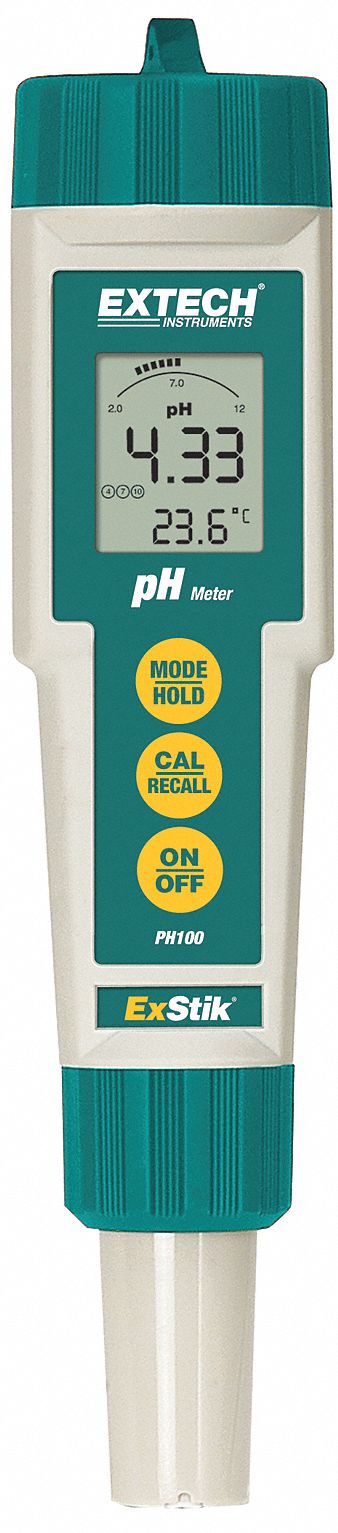 Extech PH100 ExStick Pocket pH Meter