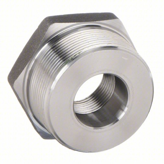 KVM Tools KV1MNK2 Bushing Forged Steel, 1 in x 3/4 in Fitting Pipe Size, Male NPT x Female NPT, Class 3000 - KVM Tools Inc.KV1MNK2