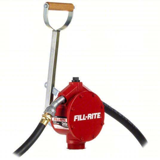 Fill-Rite FR152 Hand Operated Drum Pump with Hose & Nozzle, Bung, Leve ...