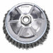 Weiler 93398 Cup Brush Twisted Steel, 5 in Dia, 0.023 in Fill Dia, 5/8" - 11 Arbor - KVM Tools Inc.KV4F714