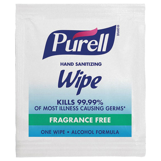 Purell 9021-1M Hand Sanitizer Wipes, Packet, 1,000 Wipes per Container, Alcohol