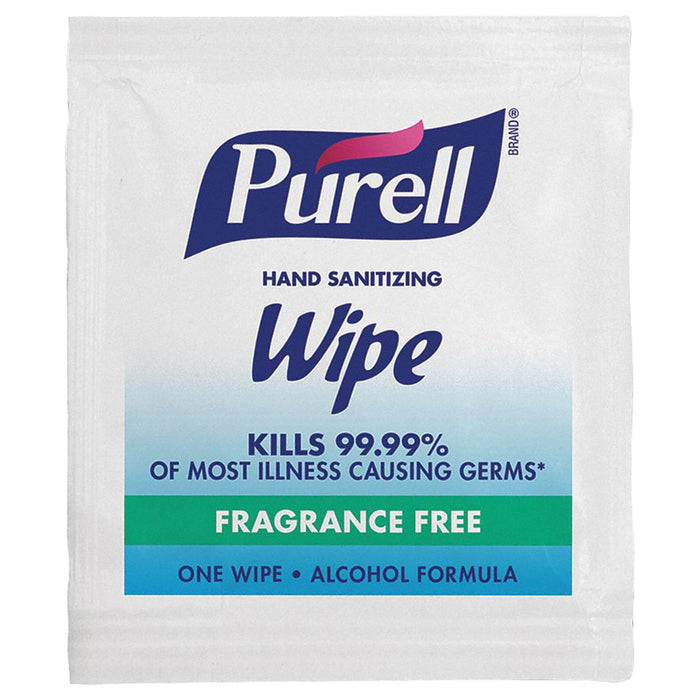Purell 9021-1M Hand Sanitizer Wipes, Packet, 1,000 Wipes per Container, Alcohol