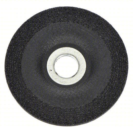 Norton 66252843598 Depressed Center Grinding Wheel Type 27, 5 in x 1/4 in x 7/8 in, Aluminum Oxide, 24 Grit - KVM Tools Inc.KV5A866