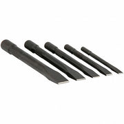 Proto J86000 Cold Chisel Set Steel, 3/8 in_1/2 in_5/8 in_3/4 in_7/8 in Blade Wd, Knurled Grip - KVM Tools Inc.KV1Q947