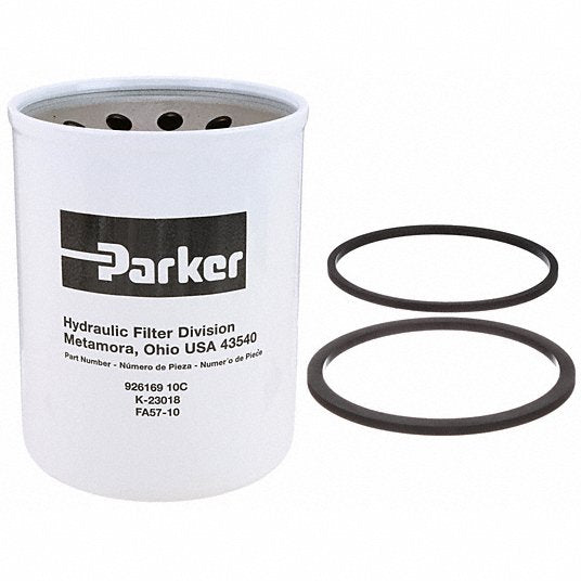 Parker 926169 Hydraulic Filter Element 50 gpm Max. Flow, 150 psi Max. Pressure, Paper