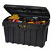 Contico G3725 Tool Box 37 in Overall Wd, 21 in Overall Dp, 20 in Overall Ht, Keyed, Black - KVM Tools Inc.KV1RG71