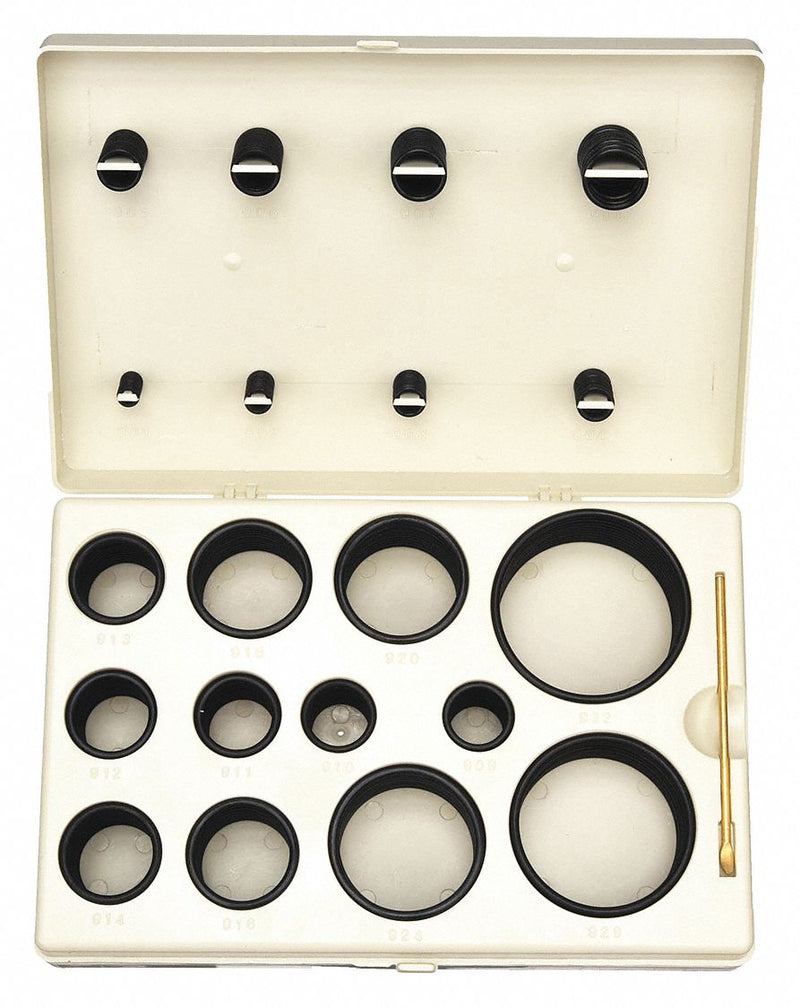 KV1RGX8 O-Ring Assortment Buna-N 212 Pcs