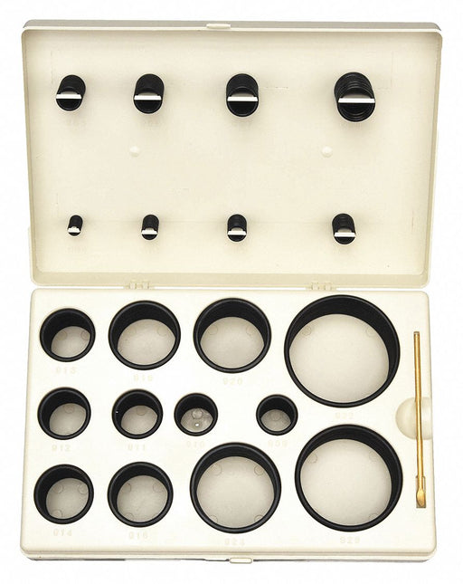 KV1RGX8 O-Ring Assortment Buna-N 212 Pcs