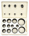 KV1RGX8 O-Ring Assortment Buna-N 212 Pcs