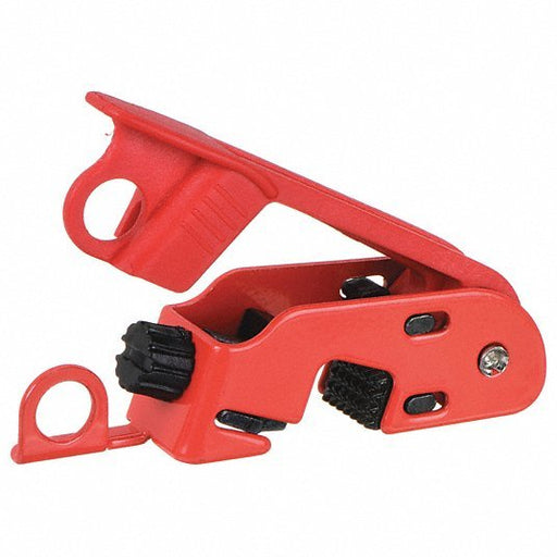 Master Lock 493B Circuit Breaker Lockout Clamp - On, For 120/240V AC Volt - KVM Tools Inc.KV1TDB2
