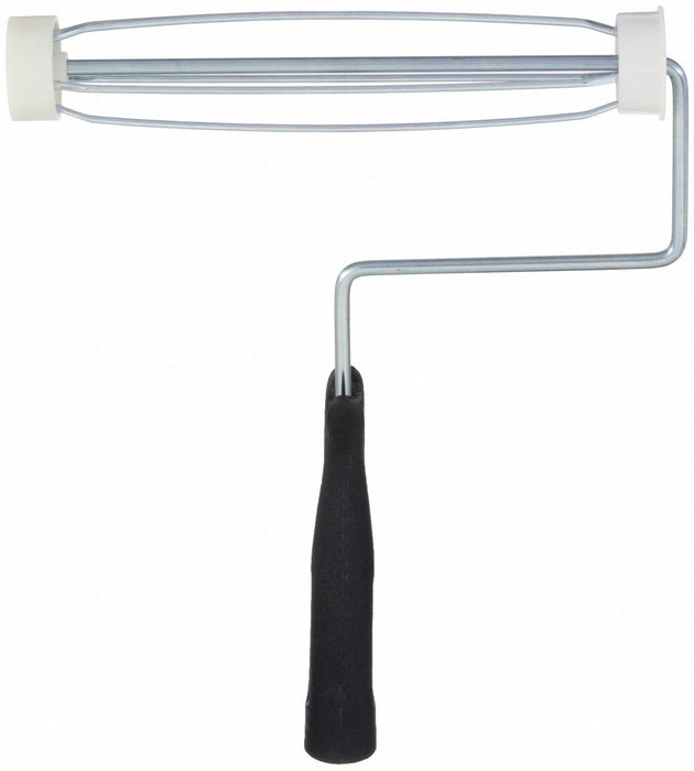 Approved Vendor 1UFN3 Paint Roller Frame, Std, 9 in, Cage Roller Frame, Threaded